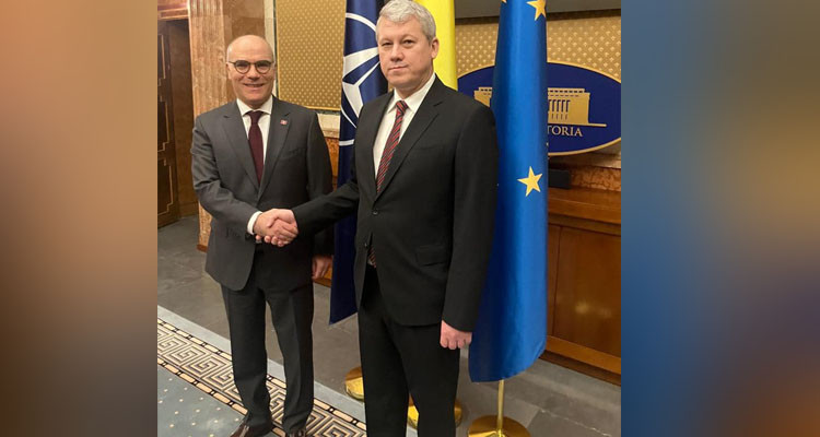 الوضع في ف/ل/س/طي/ن من محاور لقاء وزير الخارجية بوزير الداخلية الروماني