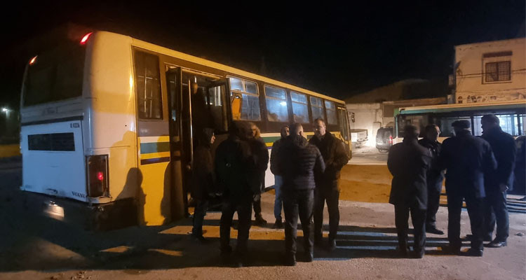 انطلاق أولى سفرات خط الحافلة 55 الرابط بين دوّار هيشر بالمحطة الرئيسية "علي البلهوان