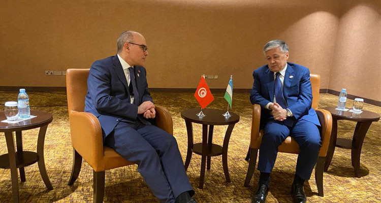 تونس وأوزباكستان تتفقان على ضرورة الانهاء الفوري لل/ع،ـد/وا/ن الإ/س،رائيلي على غ/ز/ة