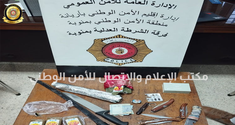 الدّندان: القبض على مروّج مخدّرات بالأحياء الشعبية وحجز 03 صفائح