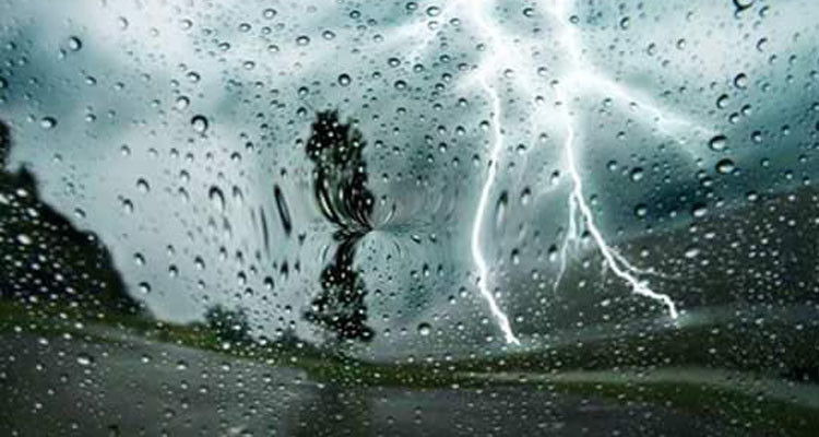 أمطار رعدية والحرارة في تراجع اليوم