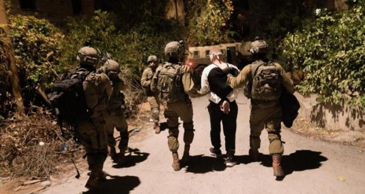 ال/ج/ي،ـش الإ/س،ـر/ائي/ل/ي ي،ـش/ن حملة اقتحامات واعتقالات في الض/ف،ـة ال/غ/ر/بي/ة