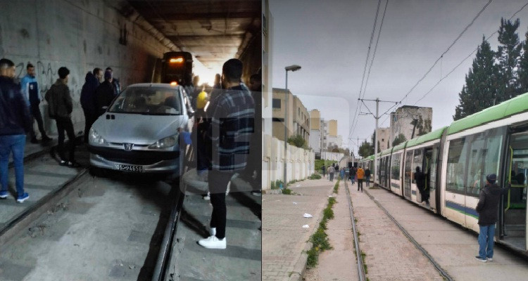 توقف حركة مترو المروج في الاتجاهين بسبب سيارة عالقة داخل النفق