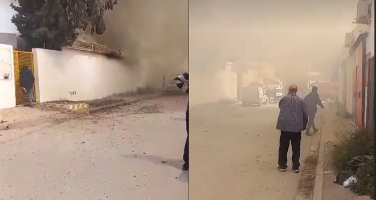 حريق في مونبليزير