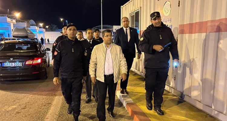 المدير العام للديوانة يتفقد المكتب الحدودي بميناء حلق الوادي الشمالي