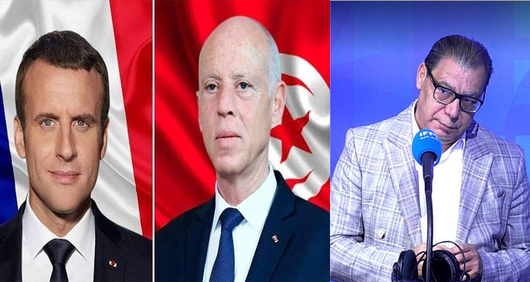 غازي معلا يؤكّد: خوف فرنسا جعل ماكرون يتصل أمس بقيس سعيد