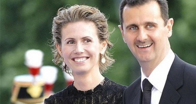 ِزوجة بشار الأسد توجه رسالة قبل شروعها في علاج السرطان