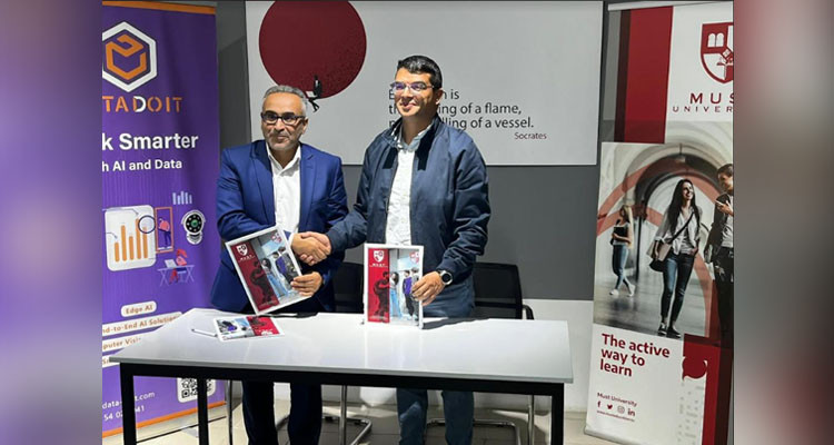 Partenariat stratégique entre MUST University et la startup Datadoit