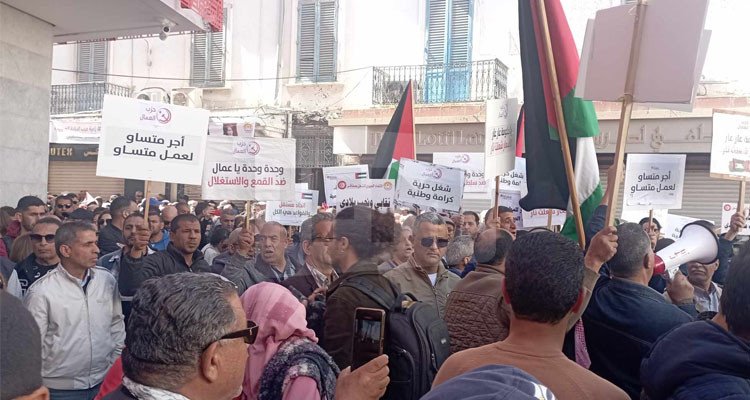 اتحاد الشغل ينظم مسيرة وطنية بمناسبة عيد الشغل
