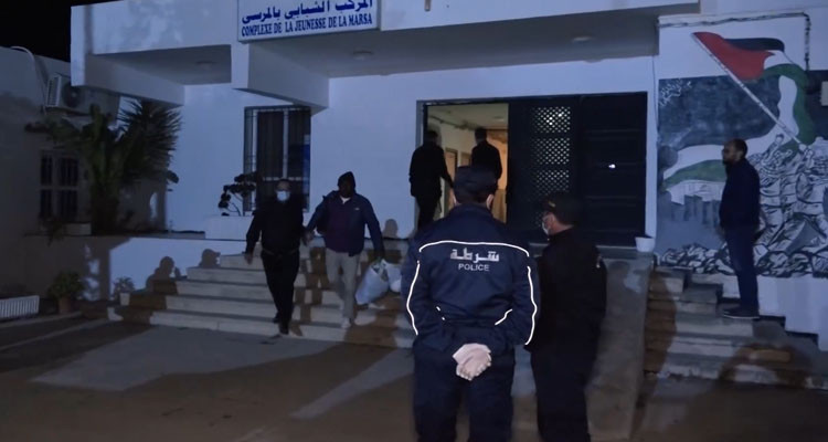 إخلاء المركب الشبابي بالمرسى  بعد اقتحامه والتحوز على كامل غرفه منذُ سنة 2017