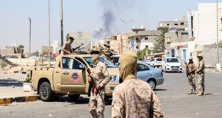 استنفار أمني شرق العاصمة الليبية طرابلس