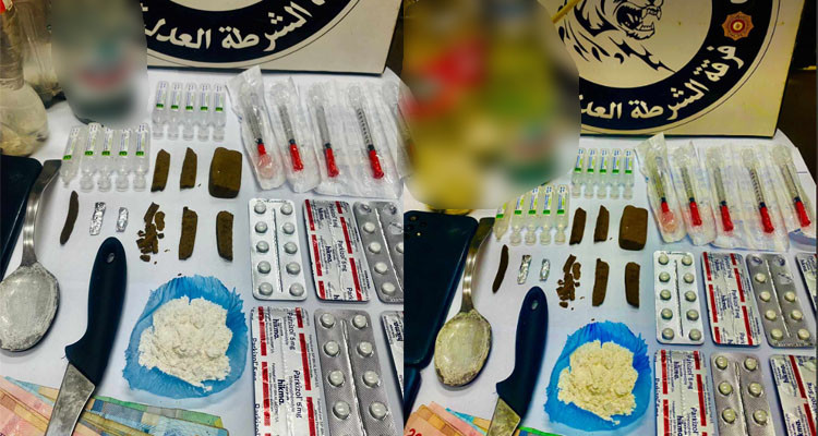 قفصة: القبض على 3 مروجي مخدرات وحجز كمية من الكوكايين لديهم