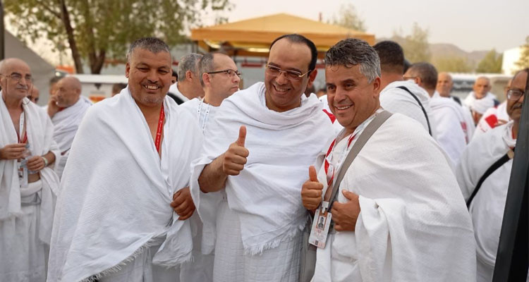 وزير الشّؤون الدّينية يتفقّد أحوال الحجيج بمخيّمات المشاعر المقدّسة