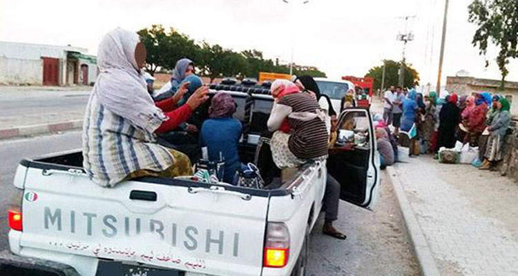 بسبب كلب: وفاة طفلة وإصابة 16 عاملة فلاحية في انقلاب شاحنة تقلهن