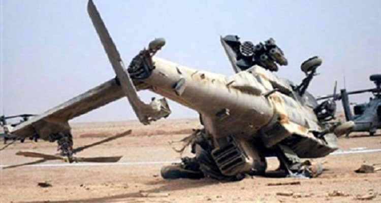 الحالة الصحية للعسكري المصاب في تحطّم المروحية العسكرية بقفصة