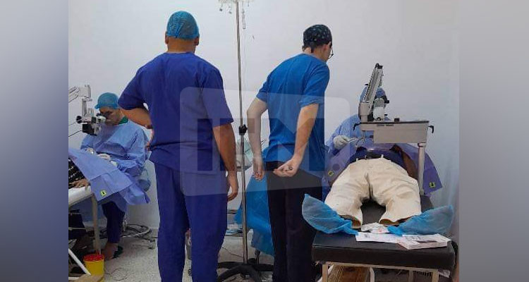 قافلة طبية: 5 أطباء عيون يتطوعون لإجراء أكثر من 50 عملية جراحية في تطاوين