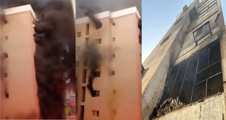 الكويت: هلاك 43 شخصا وإصابة 48 آخرين في حريق داخل مبنى