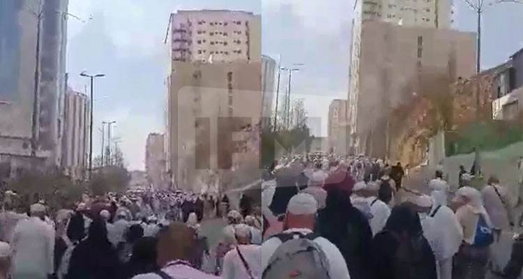 أمطار على الحرم المكي تخفف في درجات الحرارة