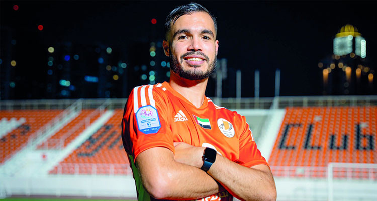 الترجي الرياضي يطلب خدمات هيكل الشيخاوي لاعب وسط عجمان