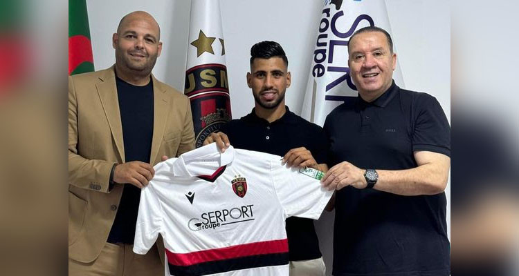 حسام الدين غشة يتعاقد مع نادي اتحاد الجزائر