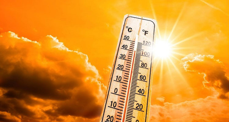 الحرارة تصل إلى 49 درجة اليوم