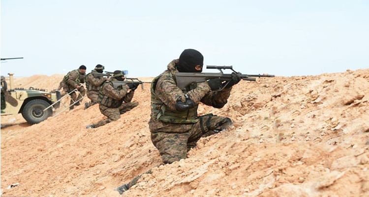 إحباط عملية تهريب بالمنطقة العسكرية العازلة بقطاع رمادة