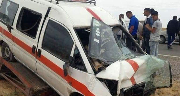 إصابة 5 أشخاص ونفوق 22 خروفا في اصطدام "لواج" بقطيع من الخرفان في الكاف