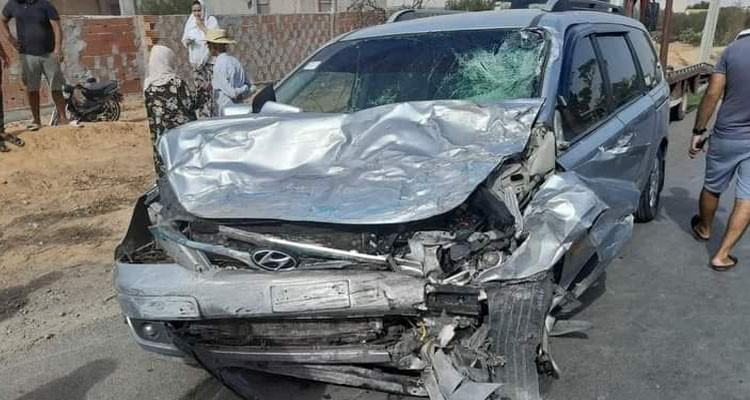صفاقس:إصابة 9 أشخاص في تدادم  ''لواج'' وسيارة ليبية