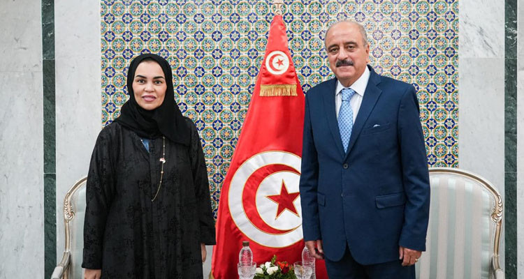 وزير الخارجية يستقبل سفيرة الإمارات بتونس