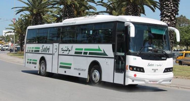 أعوان وإطارات شركة النقل بين المدن يحملون الشارة الحمراء بداية من الإثنين المقبل
