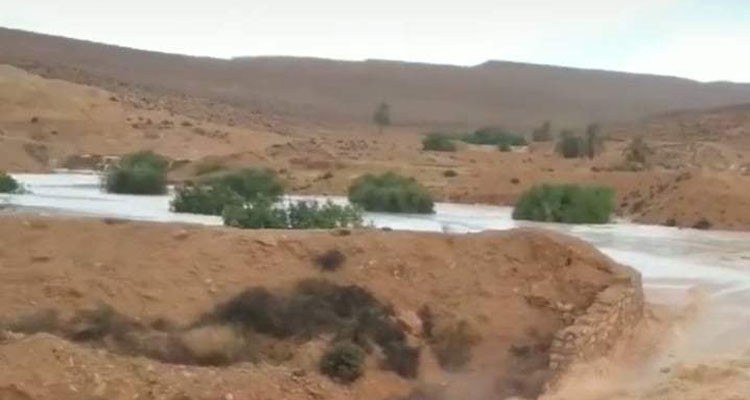 كميات الأمطار المسجلة في تطاوين إلى حدود صباح اليوم