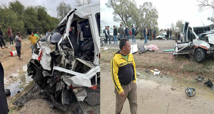 بين حاجب العيون وسوسة: حادث مرور يودي بحياة 6 أشخاص ويحيل 3 آخرين على العناية المركزة