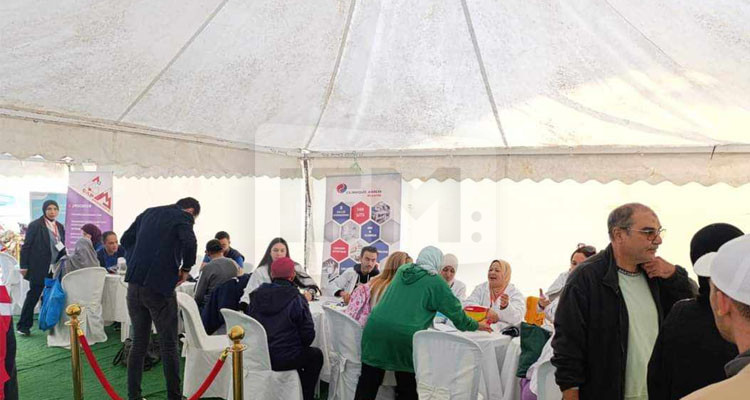 بنزرت: انتفاع 550 مُواطنا بحملة مجانية لتقصي السكري وضغط الدم