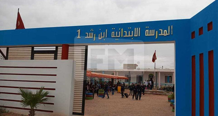 المدرسة الابتدائية ابن رشد 01 بالرقاب في حلّة جديدة