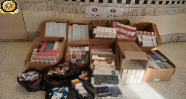 رأس الجبل: حجز حوالي 4687 علبة سجائر من أجل بيعها دون رخصة