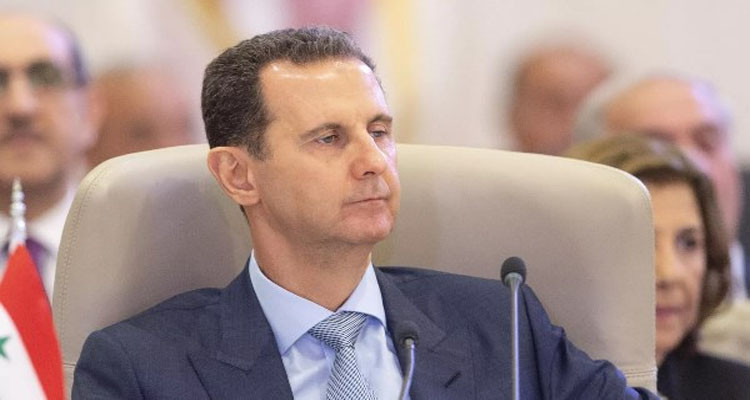 الرئاسة السورية تنفي مغادرة الاسد البلاد