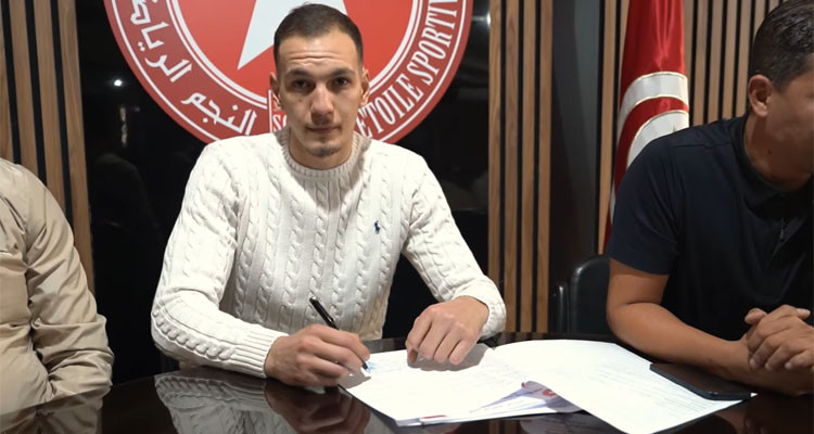 النجم الساحلي يعلن التعاقد مع اللاعب ريان بن سوسية