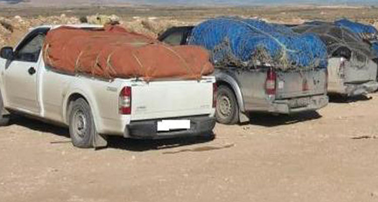إحباط 5 عمليات تهريب بضاعة تجاوزت قيمتها 227 ألف دينار في وذرف
