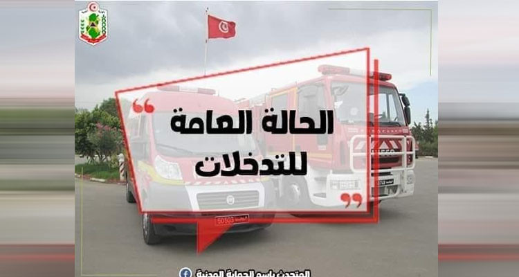 الحماية المدنية تسجل أكثر من 350 إصابة في يوم