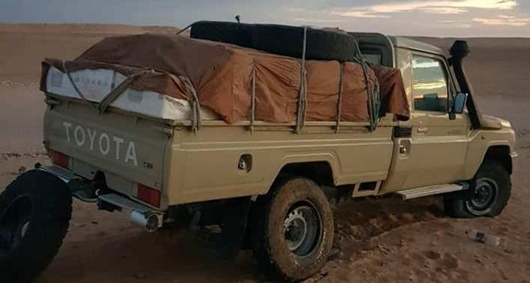 إحباط عملية تهريب بضاعة بقيمة 110 آلاف دينار في مارث