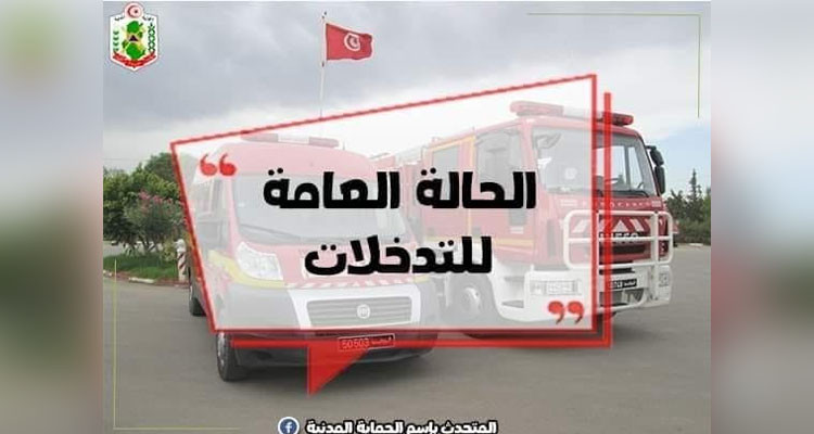 الحماية المدنية تسجل قرابة 570 إصابة في يوم