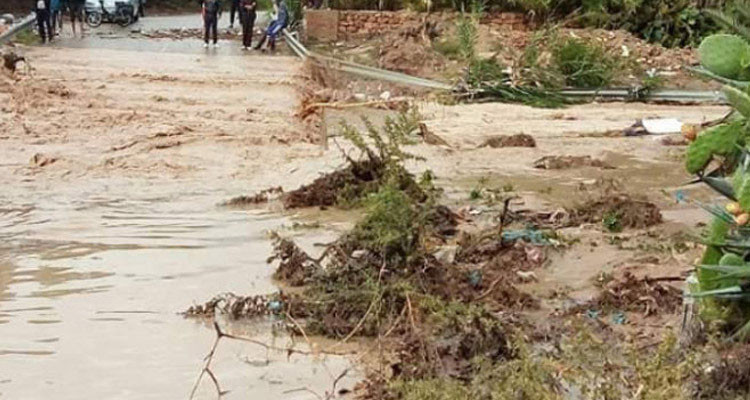 سجنان: ذهبت إلى المدرسة للعودة بأبنائها فجرفتها مياه الوادي