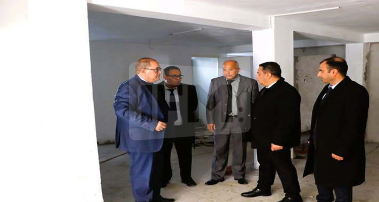 نسبة  تقدم أشغال مشروع وحدة الأدوية الخصوصية بمدنين تبلغ 60%