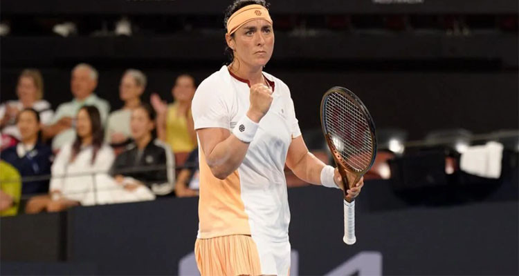 أنس جابر  تتاهل إلى ربع نهائي دورة بريسبين