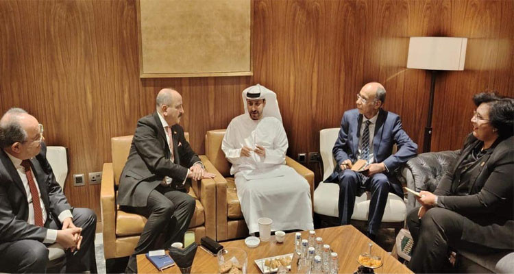 النفطي يلتقي بمسؤولي شركات إماراتية كُبرى ترغب في استكشاف فرص الاستثمار بتونس