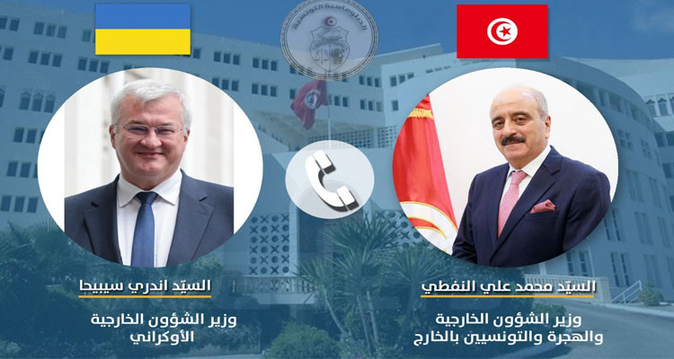 وزير خارجية أوكرانيا يتصل بالنفطي وهذا ما تم الإتفاق حوله