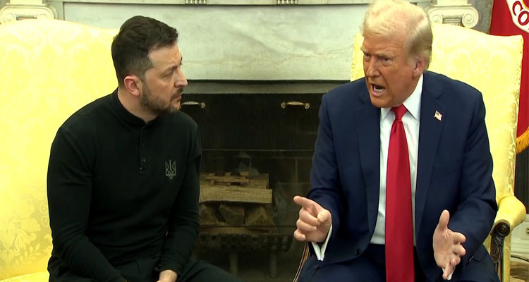 مشادات بين ترامب وزيلينسكي تحول دون توقيع اتفاقية المعادن