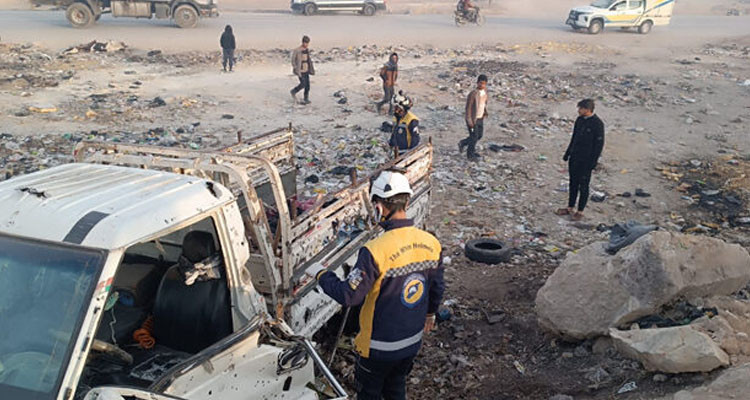 ق،ـت/ل/ى وجرحى في انفجار سيارة مفخخة شرق حلب السورية