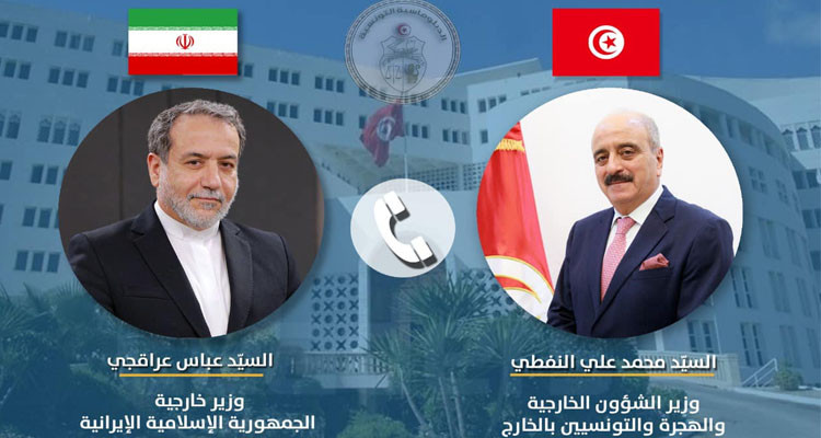  تطورات الأوضاع في غ/ز/ة محور محادثة بين وزير الخارجية ونظيره الإيراني