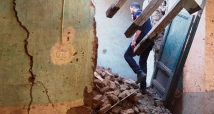 ق/ت،ـل/ى في انهيار عقار سكني بمصر